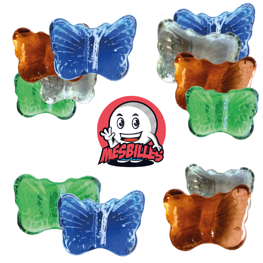 1 Murmeln Monarque Bernstein-Nacht