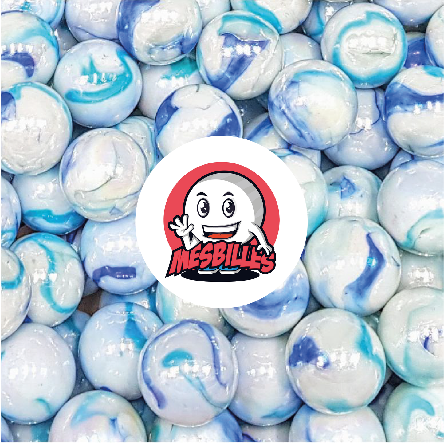 1 Murmel Tiger Intense 50 mm