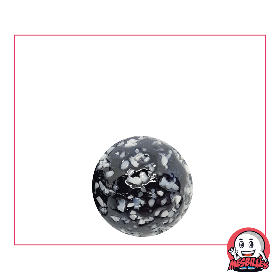 1 Nugget-Murmel Schwarz 16 mm