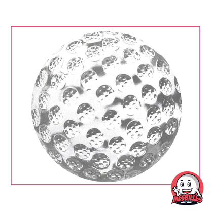 1 Murmeln Golfball Kristall 50 mm