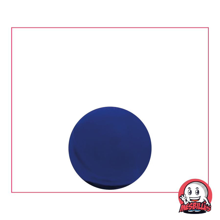 1 Murmeln Licht Blau 16 mm