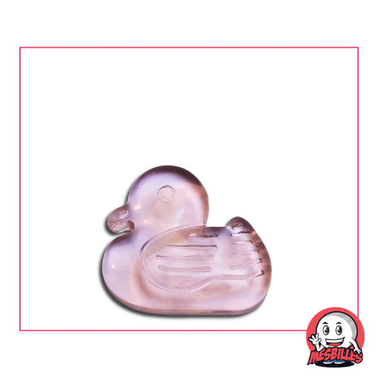 Bille Extra-plate Canard Rose de 25 mm, le flamant des Billes Formes chez MesBilles