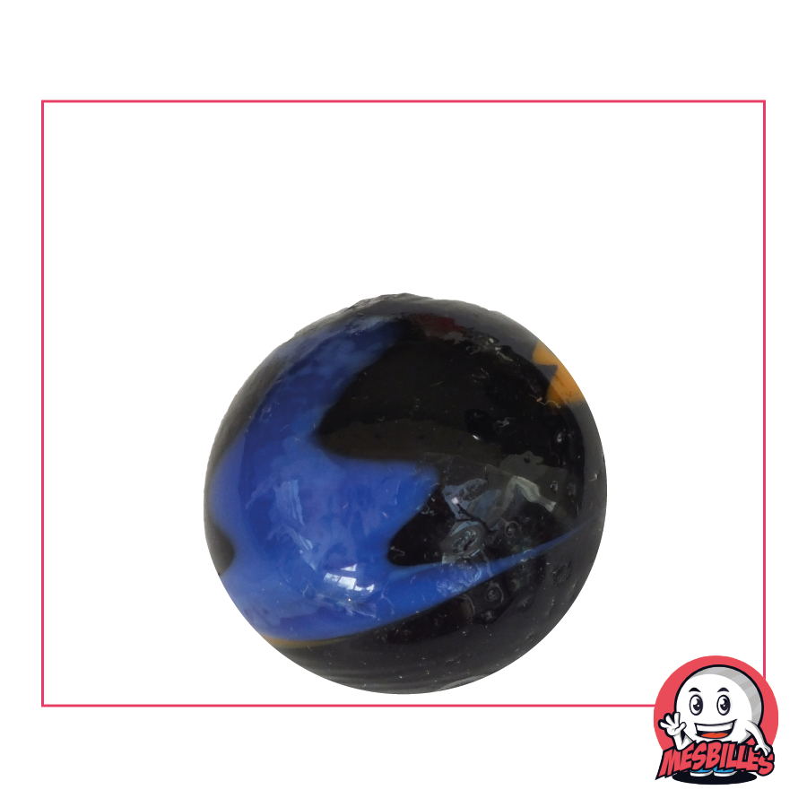 Murmeln Diabolic Blau 25 mm, chinesischer Denksport, der unter den Betten rollt