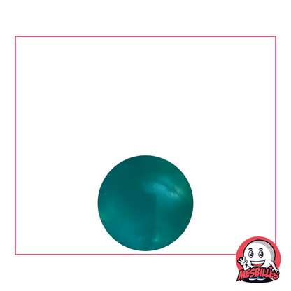1 Murmeln Lichtblau-Duck 14 mm