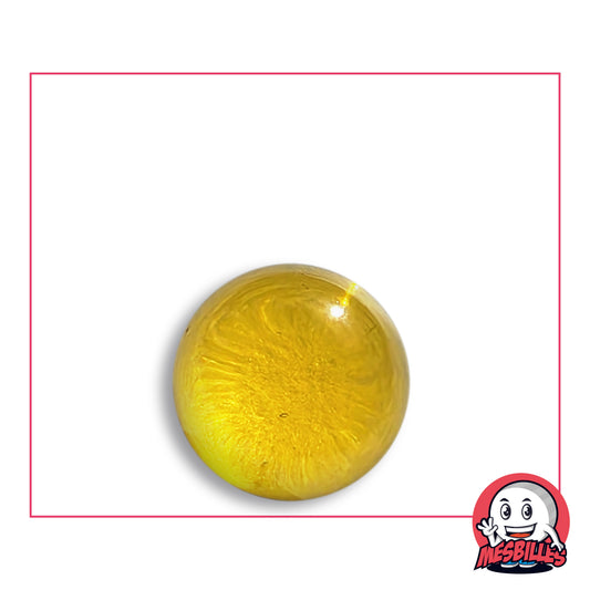 Bille Loupe Jaune Verre de Bohême 20 mm