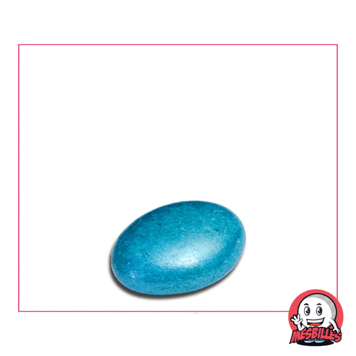 Cette bille Bille Plate Métallisé Bleu 18 mm est également nommée Bille Galet en Verre, elle est utilisée pour Jouer, Décorer ou Collectionner.