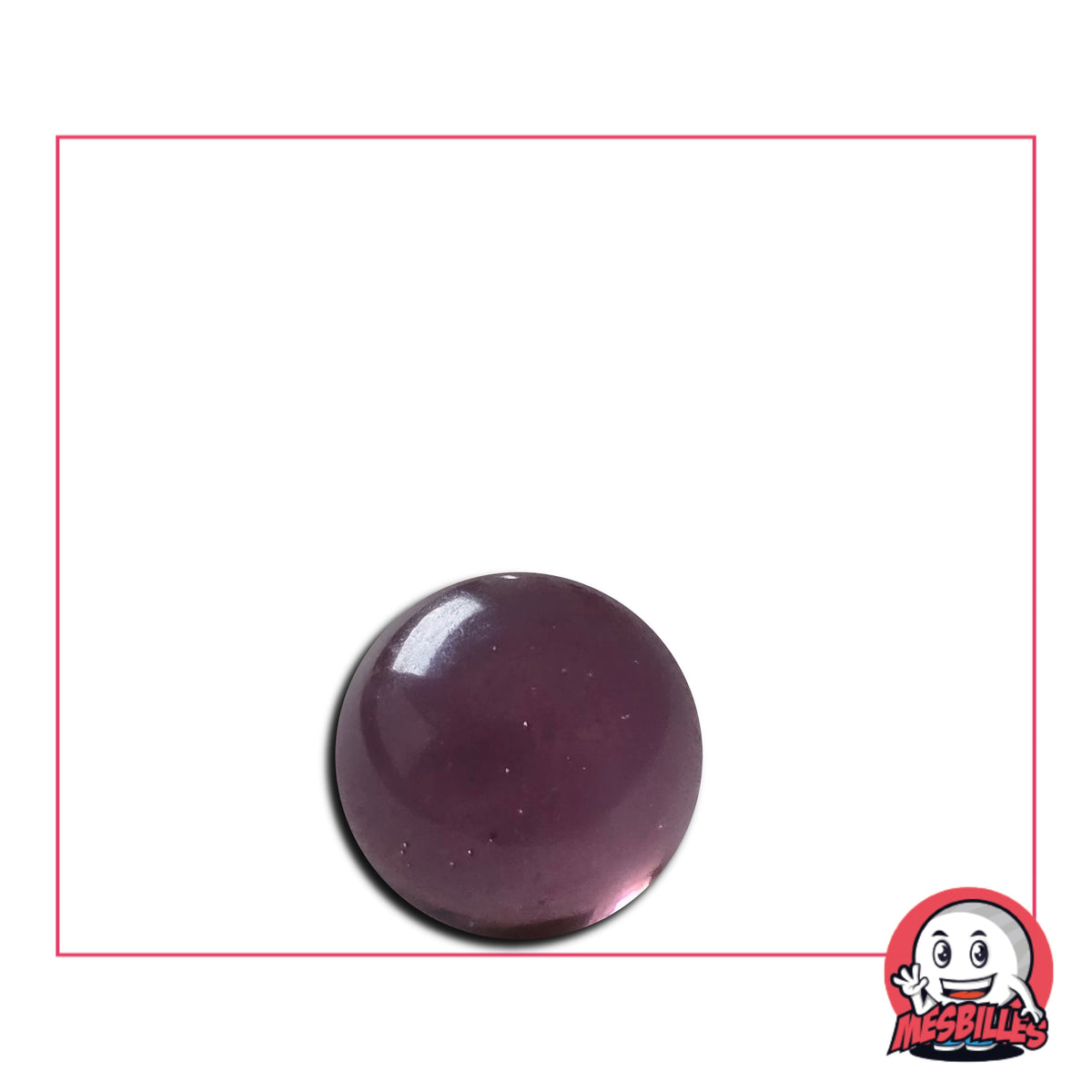 1 Murmeln Lavendel 10 mm