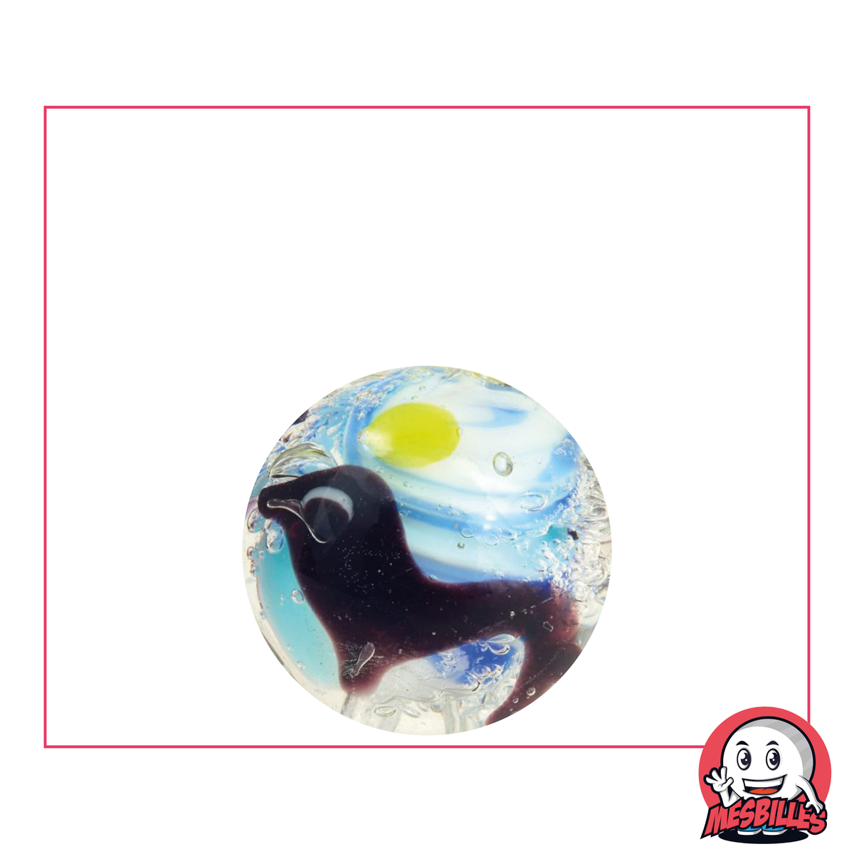 1 Murmel Art Seehund 22 mm