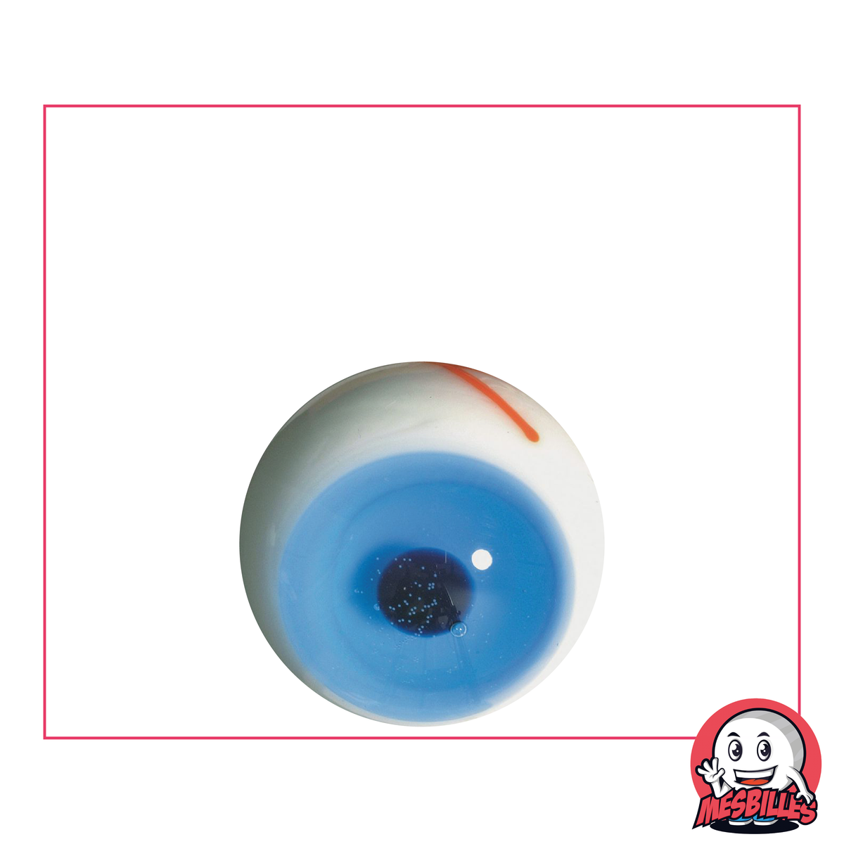 1 Murmel Art Watching-You Blau 22 mm