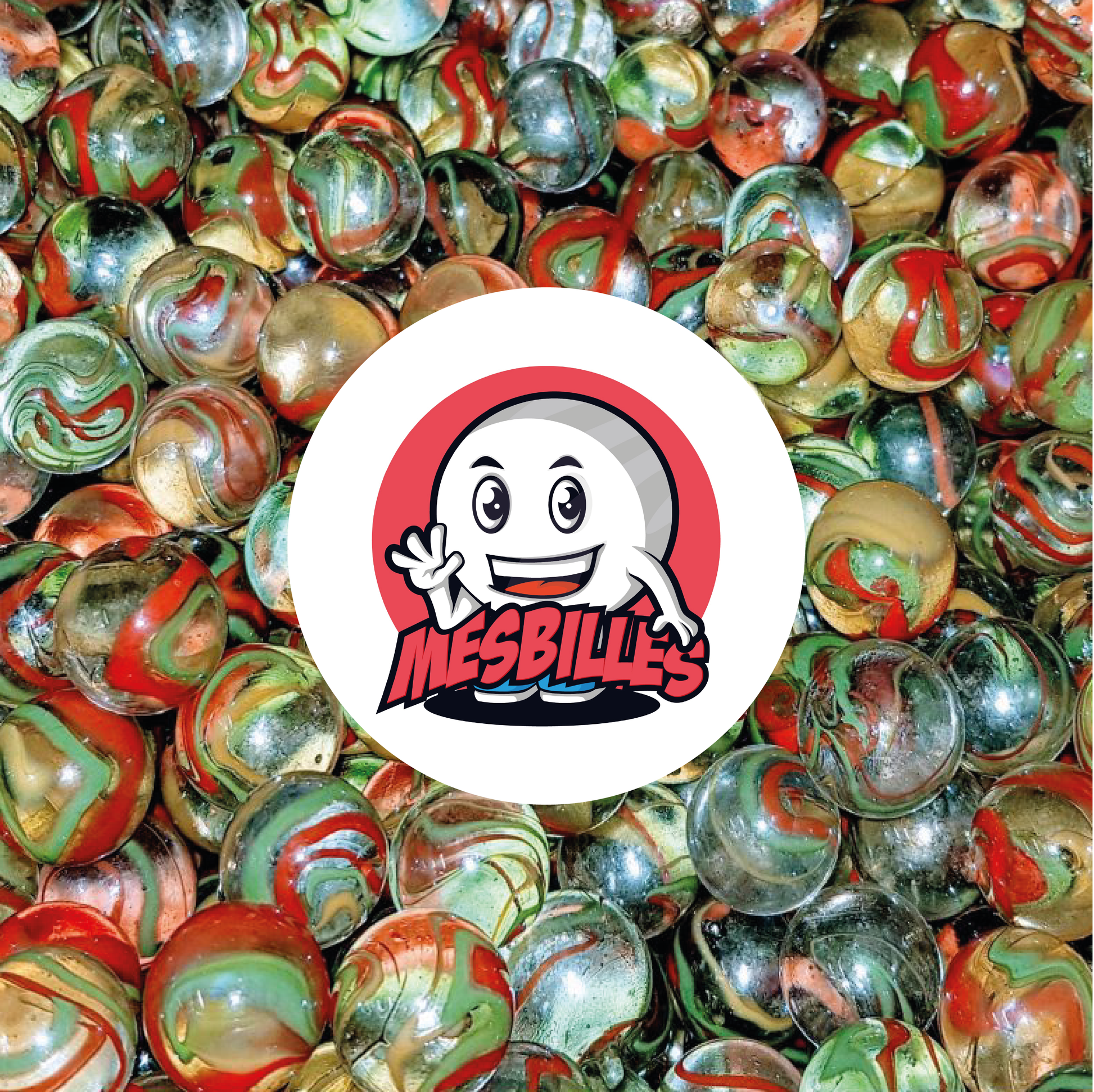 Eine Explosion transluzenter Farben bei jedem Sprung: Entdecken Sie die Murmeln Festival, die einzeln auf der Website von MesBilles erhältlich sind. Diese kristallfarbenen Glasmurmeln zeigen Spuren von Gelb, Rot und Grün und verleihen Ihren Spielen eine festliche Atmosphäre. Lassen Sie sich von diesem Farbenfest mitreißen.