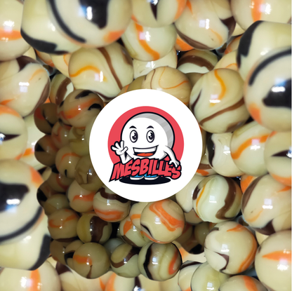 1 Murmel Giraffe-Spanisch 14 mm