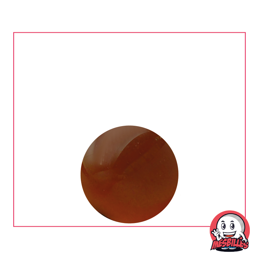 1 Murmel Lupe Amber 16 mm