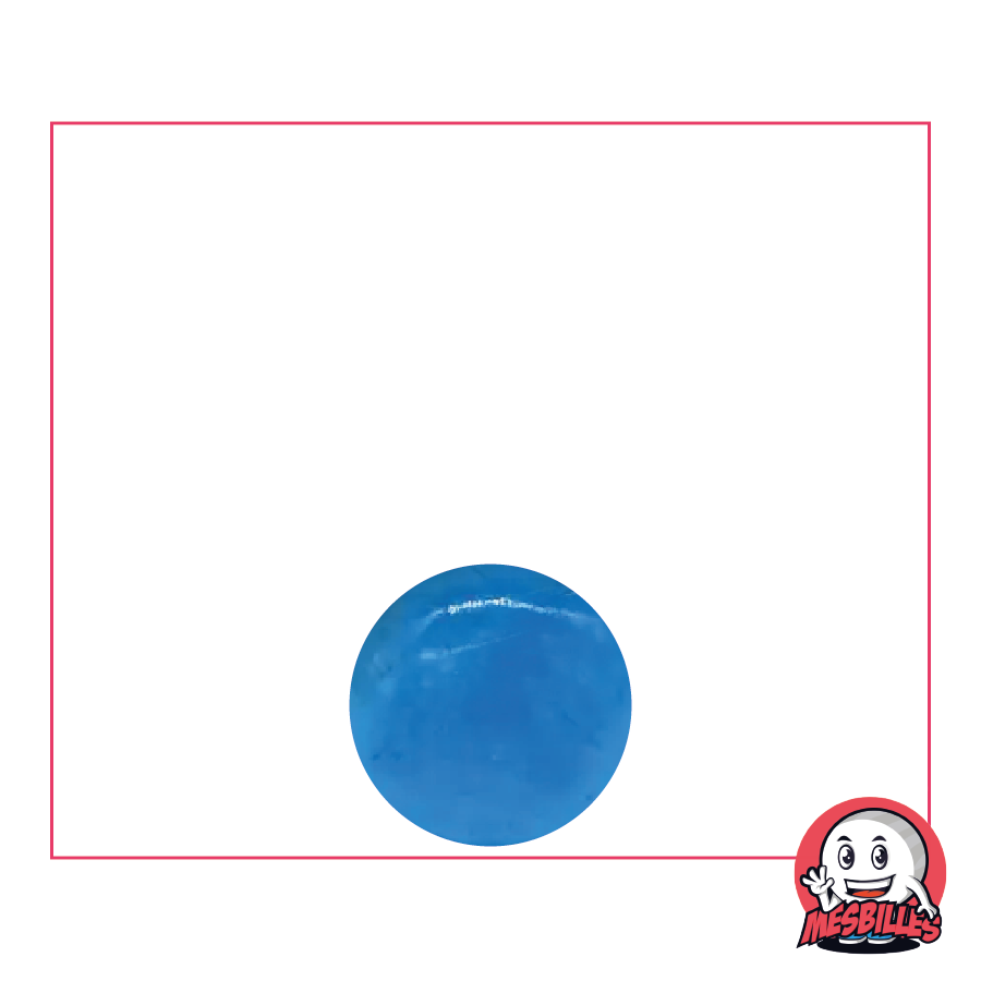 1 Murmeln Licht Blau 06 mm