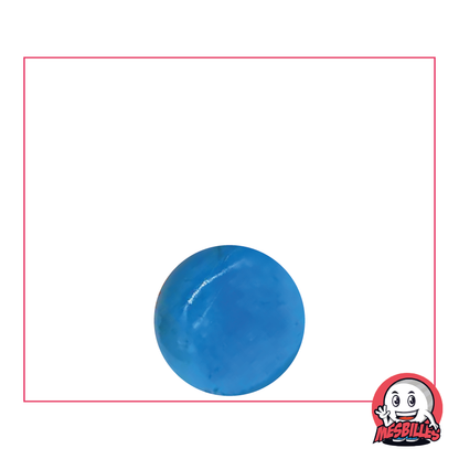 1 Murmeln Licht Blau 12 mm