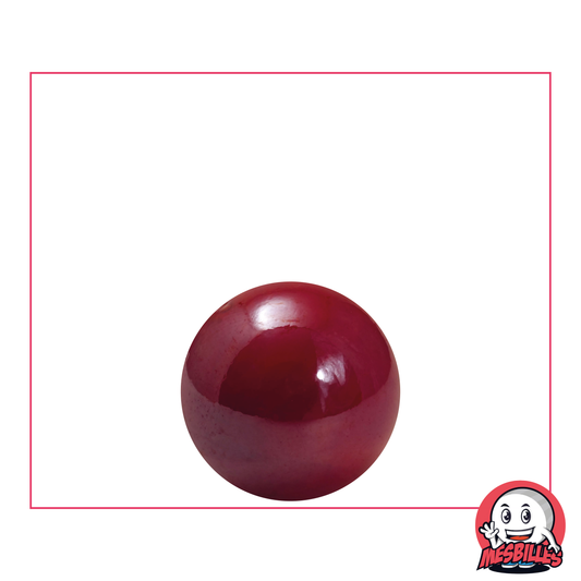Murmeln Glänzend 16 mm - Glas und Glänzend Rot - MeineMurmeln