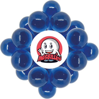 1 Murmeln Licht Blau 22 mm
