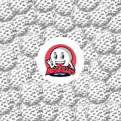 1 Murmeln Golfball Kristall 20 mm