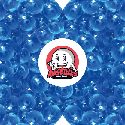 1 Murmeln Licht Blau 14 mm