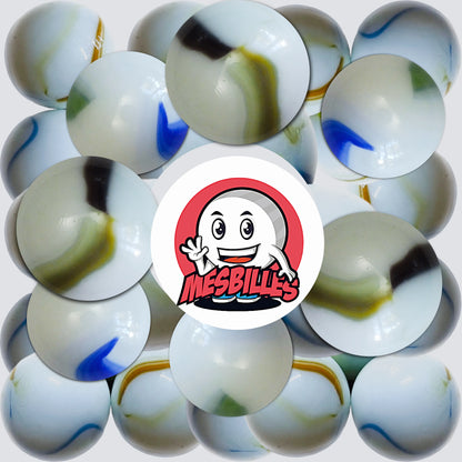 Gros plan d’une bille porcelaine 22 mm, élégante et durable