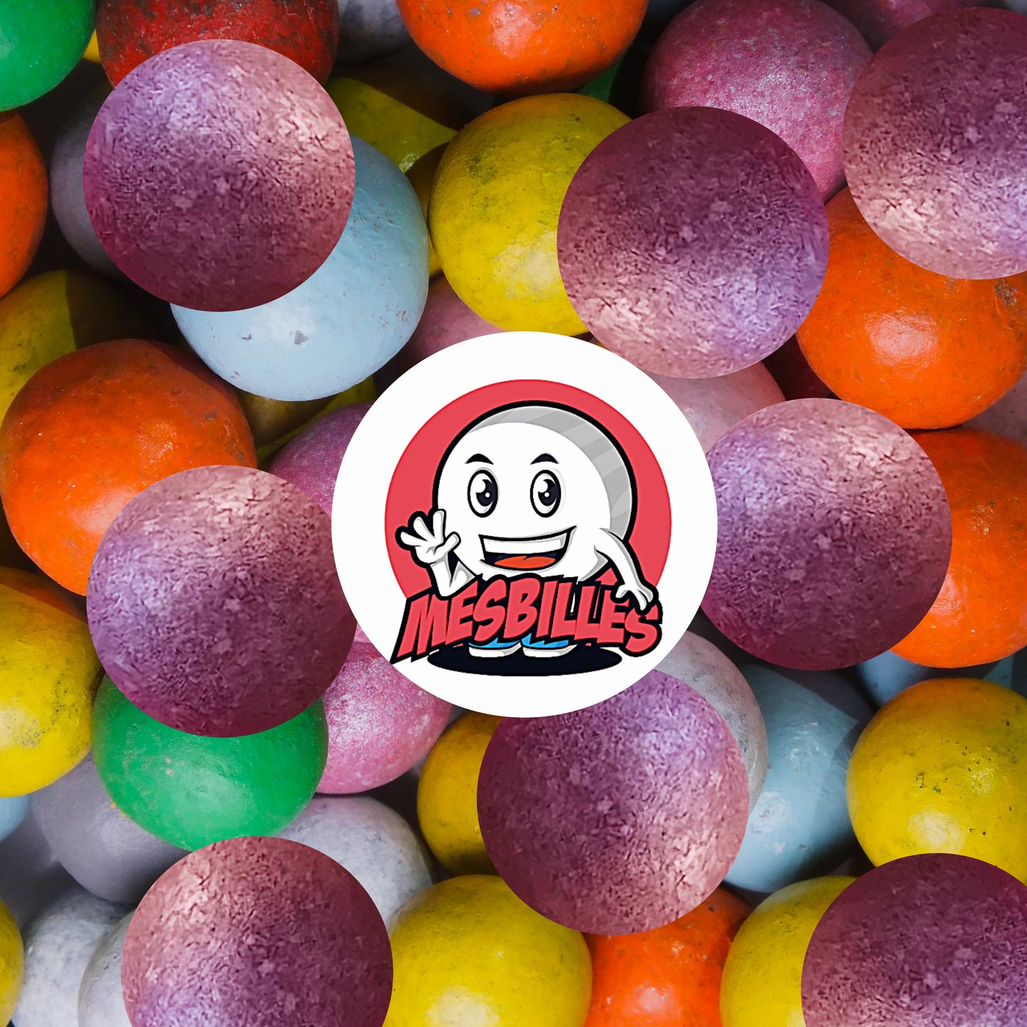 Billes artisanales en terre rose brillant 14 mm ; fabrication française, teinte lumineuse et texture mate