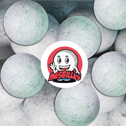 Billes en terre blanches 16 mm ; fabrication artisanale française avec teinte naturelle et finition authentique