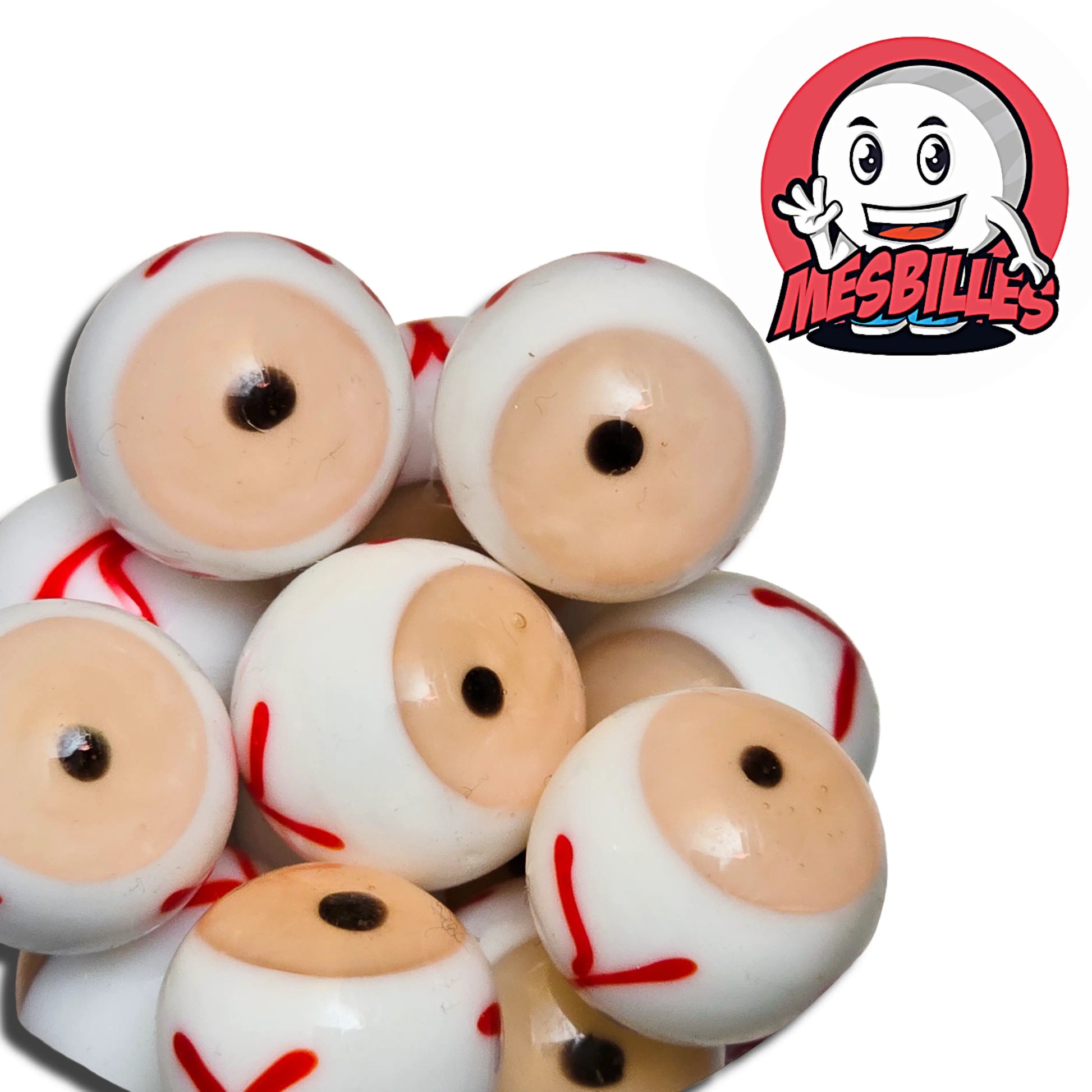 Voici l'œil qui veille sur vos collections de Billes, les Billes d'Art Watching-You, des billes de collections faite à la main.