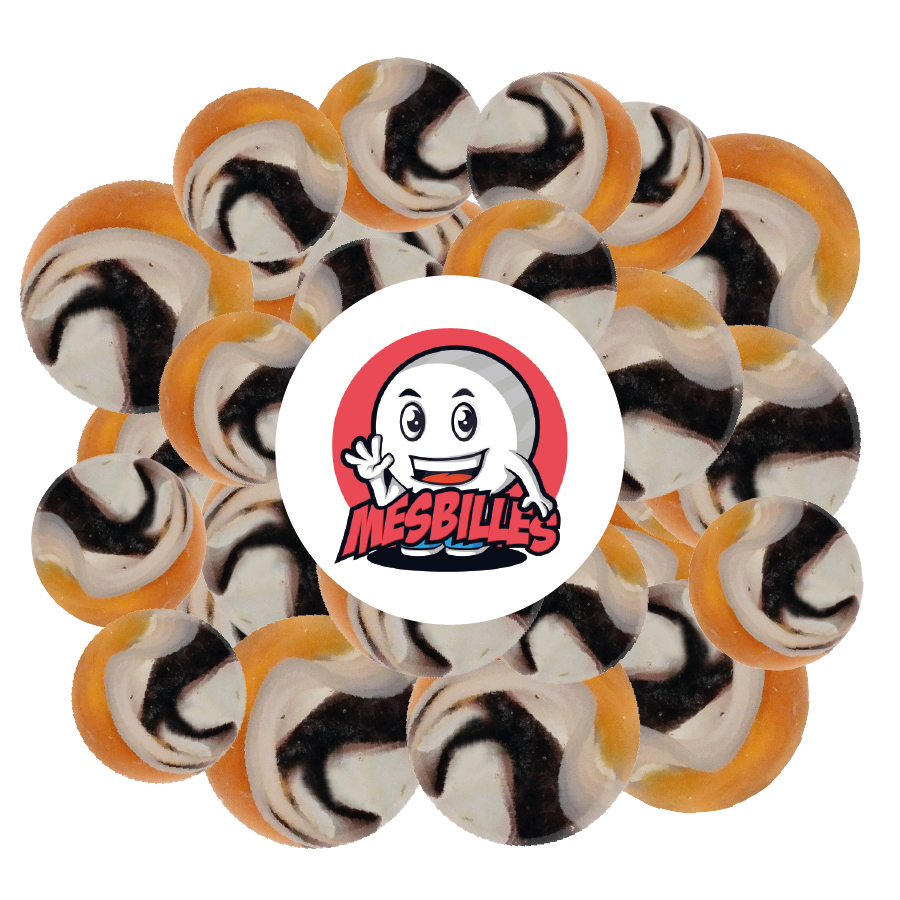 Entdecken Sie die 25 mm große Glasmurmel Pandi-Panda und ihre kleine Melodie, die Sie an Ihre Kindheit erinnern wird.