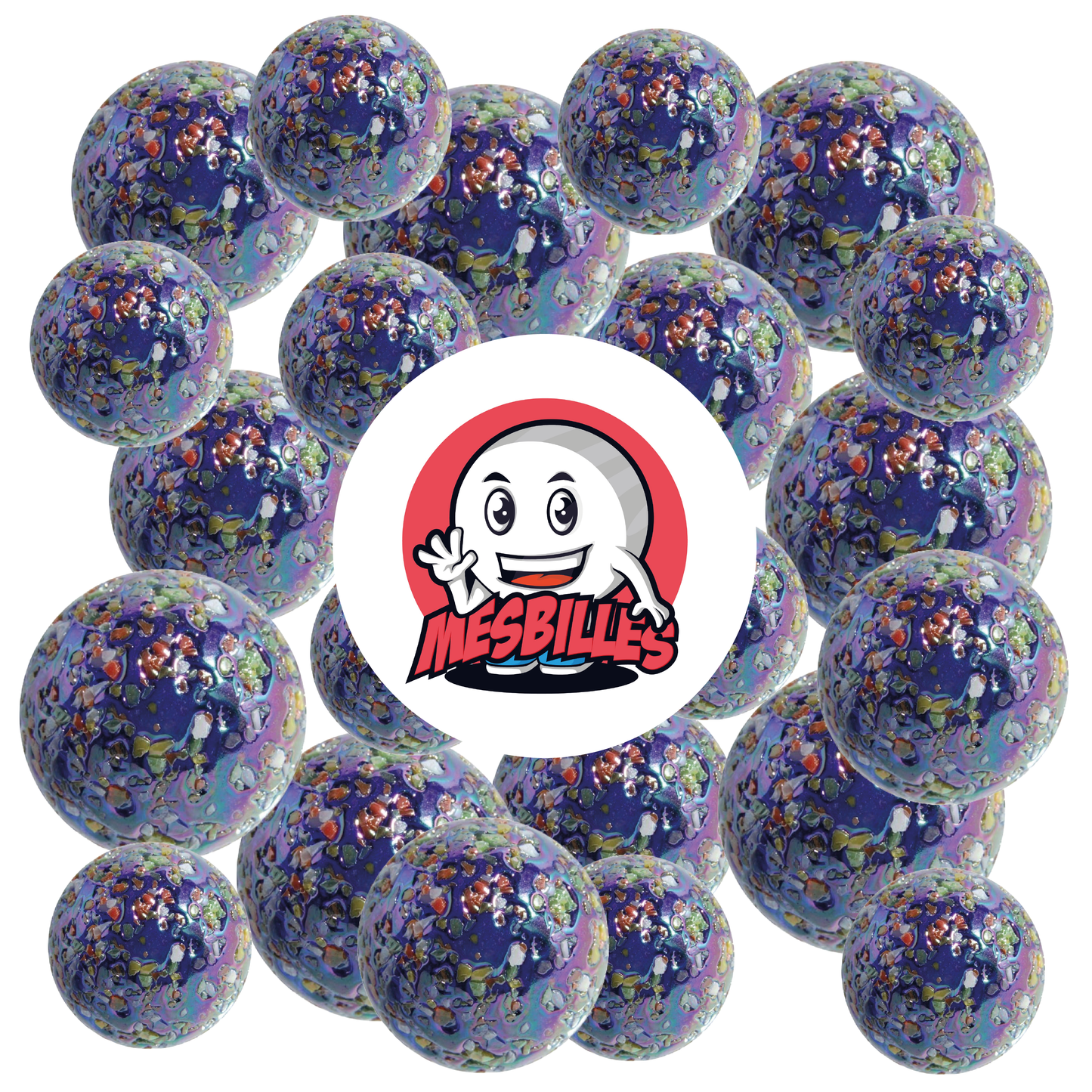 1 Nugget-Murmel Stern 16 mm