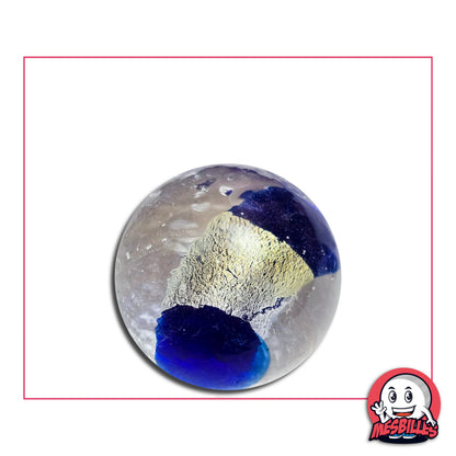 1 Bille Planète Bleu Nuit 25 mm KimPlay Collector
