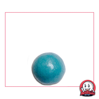 Mini-bille en terre cuite de couleur verte, diamètre 10 mm, idéale pour jeu de précision ou collection
