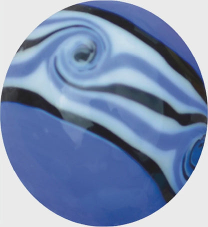 1 Murmeln Kunst Hawaii Gelb 16 mm