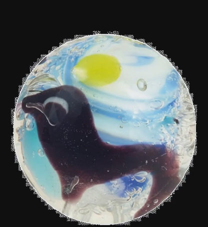 1 Murmel Art Seehund 22 mm